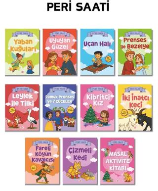 Peri Saati Seti 10 Kitap 1 Aktivite Takım