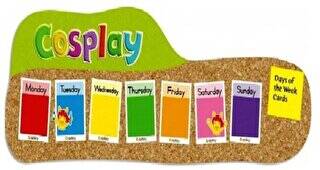 Cosplay Days of the Week Cards 8 Adet