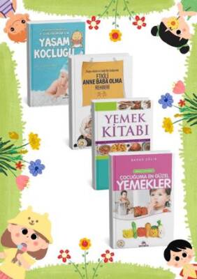 Çocuk Bakımı ve Gelişimi Seti 4 Kitap