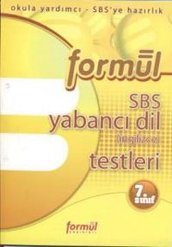 Formül SBS 8 Sınıf Yabancı Dil İngilizce Testleri
