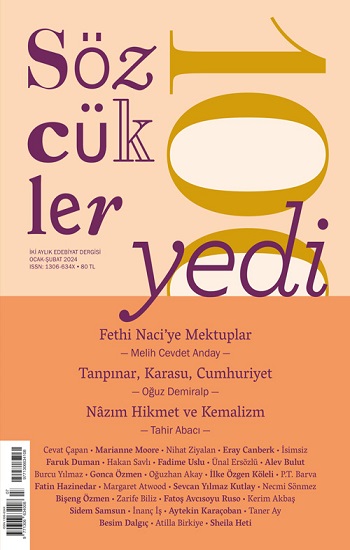 Sözcükler Dergisi 111 Sayı Eylül Ekim 2024