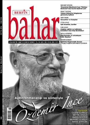 Berfin Bahar Aylık Kültür Sanat ve Edebiyat Dergisi Sayı 259 Eylül 2019