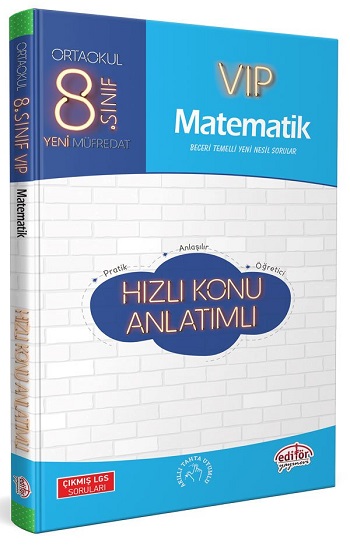 5 Sınıf VİP Tüm Dersler Konu Anlatımlı Editör Yayınevi