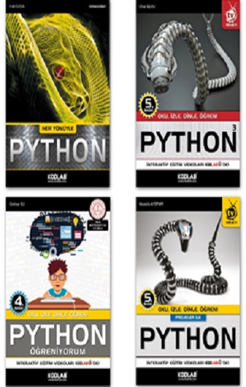 Süper Python Seti 3 7 Kitap Takım