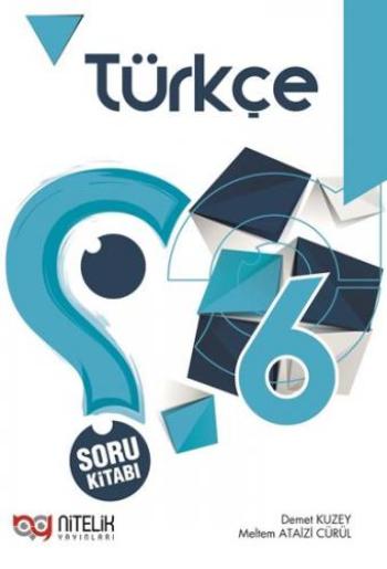 6 Sınıf Türkçe Soru Kitabı Nitelik Yayınları