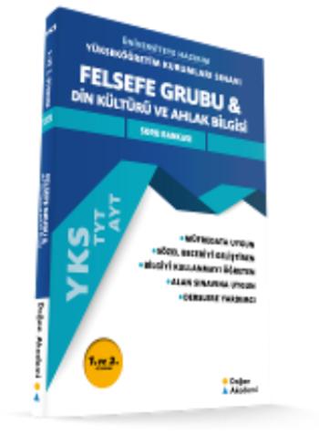 Üniversiteye Hazırım Felsefe Grubu Din Kültürü Ve Ahlak Bilgisi YKS TYT AYT Soru Bankası