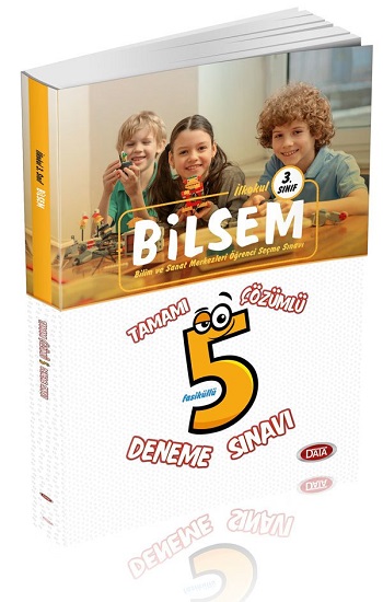 3 SINIF BİLSEM TAMAMI ÇÖZÜMLÜ 5 DENEME SINAVI DATA