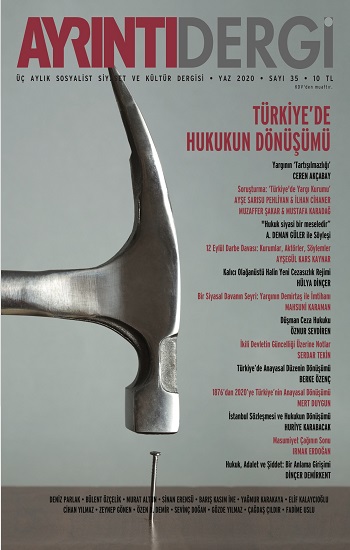 Ayrıntı Dergisi Sayı 27 Ağustos Eylül 2018