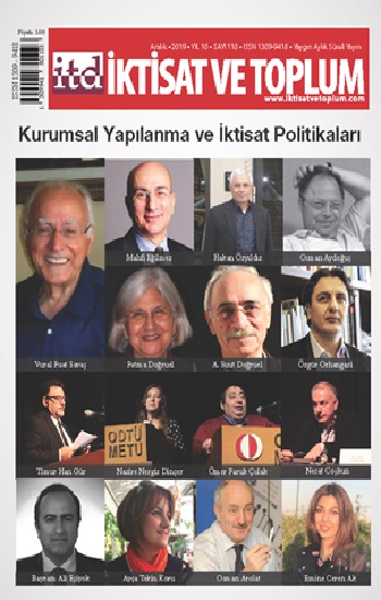 İktisat ve Toplum Dergisi Sayı 110 Aralık 2019