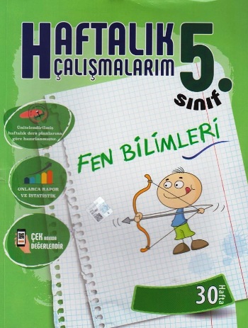 5 Sınıf Fen Bilimleri Haftalık Çalışmalarım 30 Hafta