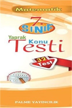 7 Sınıf Matematik Konu Yaprak Test