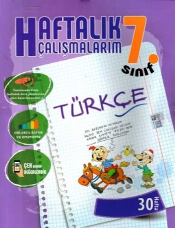 7 Sınıf Türkçe Haftalık Çalışmalarım