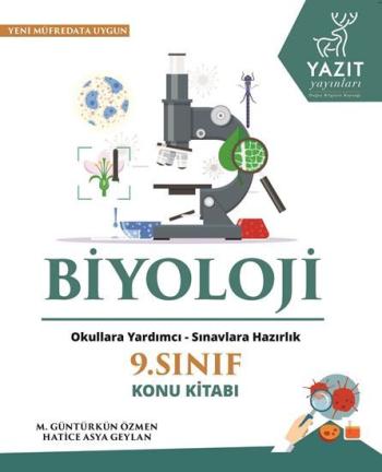 Yazıt Yayınları 9 Sınıf Biyoloji Konu Kitabı