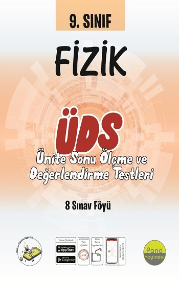 9 Sınıf Fizik Ünite Değerlendirme Sınavı 8 Sınav