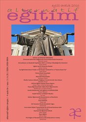 Alternatif Eğitim Dergisi Eylül Aralık 2016