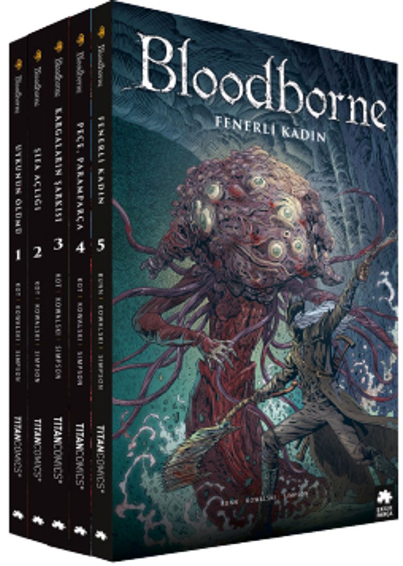 Bloodborne 5 Kitap Set