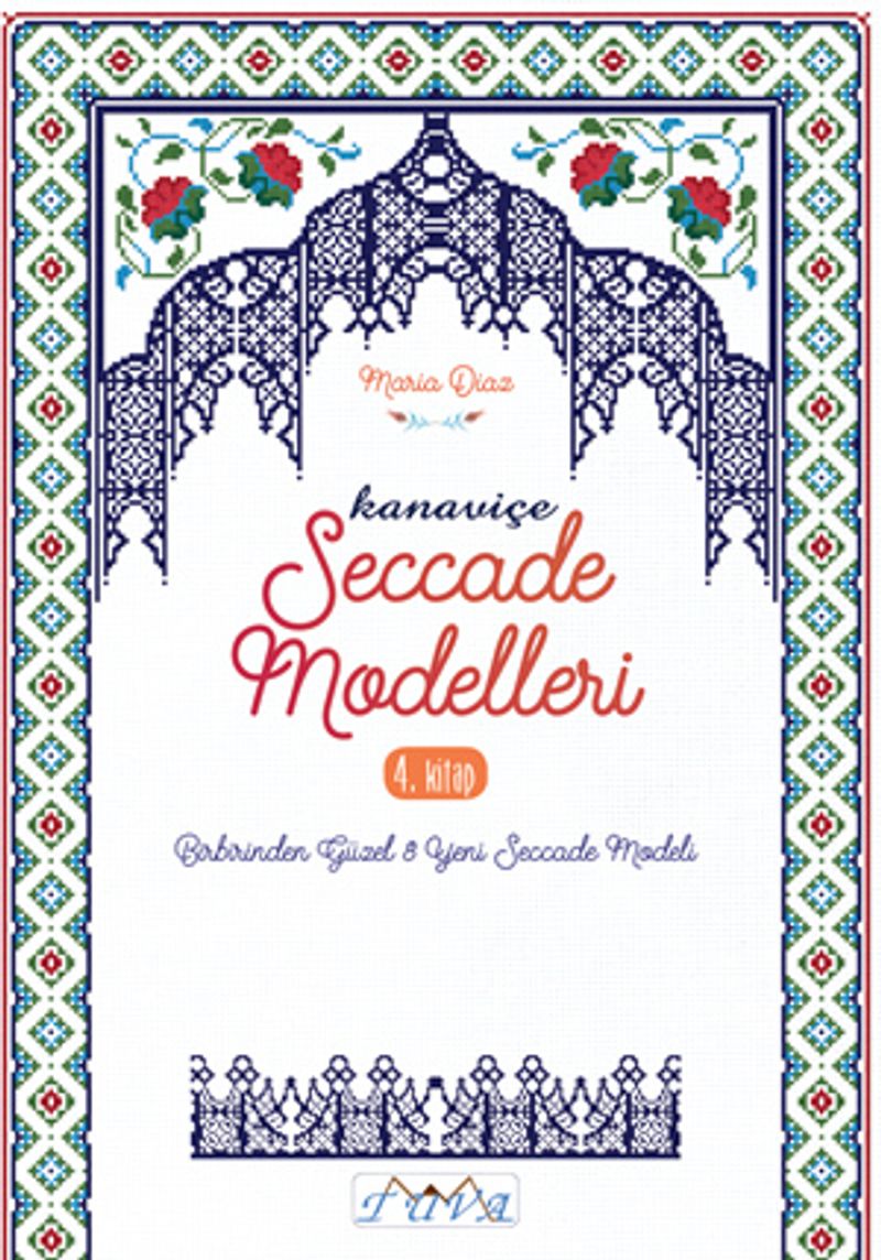 Kanaviçe Seccade Modelleri 4 Kitap