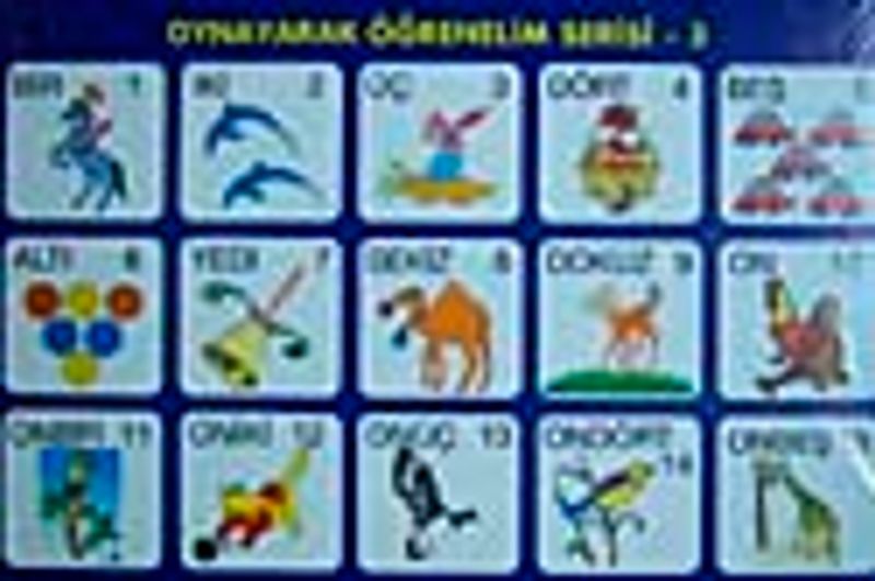 Oynayarak Öğrenelim Serisi 1
