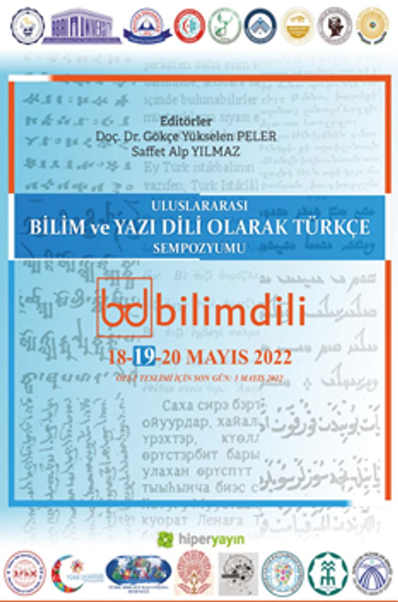 Uluslararası Bilim ve Yazı Dili Olarak Türkçe Sempozyumu