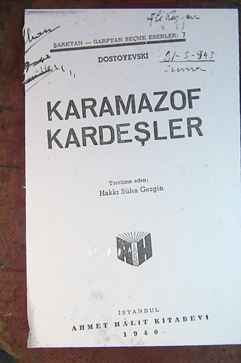 Karamazof Kardeşler 5 F 5