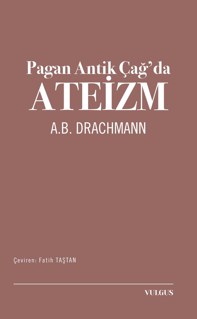 Pagan Antik Çağ da Ateizm