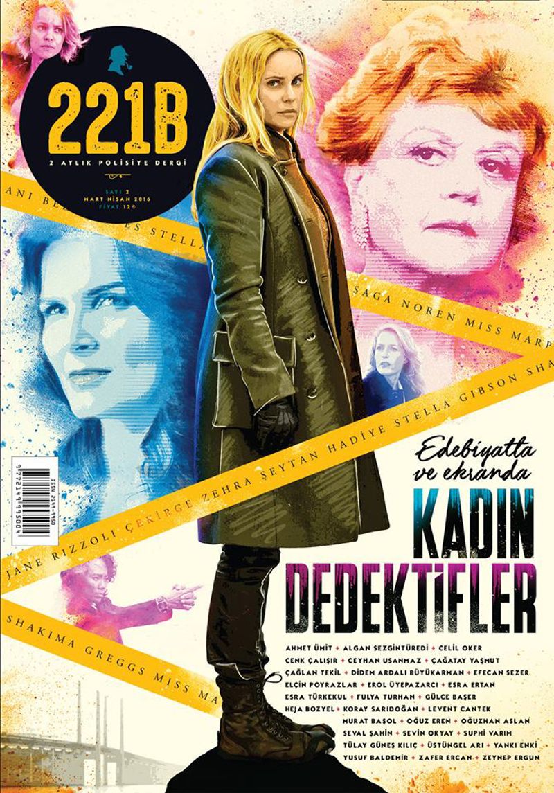 221B İki Aylık Polisiye Dergi Sayı 2 Mart Nisan 2016