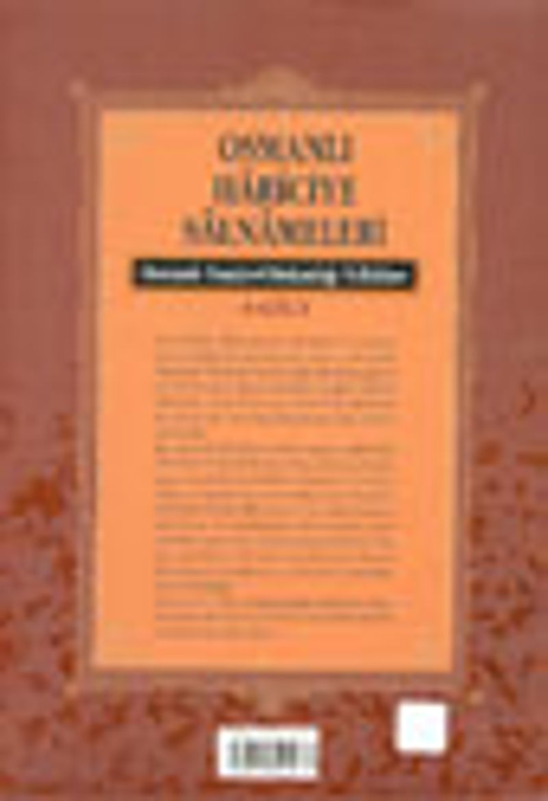 Osmanlı Hariciye Salnameleri 4 Kitap Takım