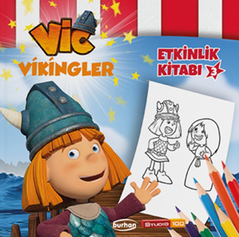 Vikingler Etkinlik Kitapları Seti 4 Kitap Takım