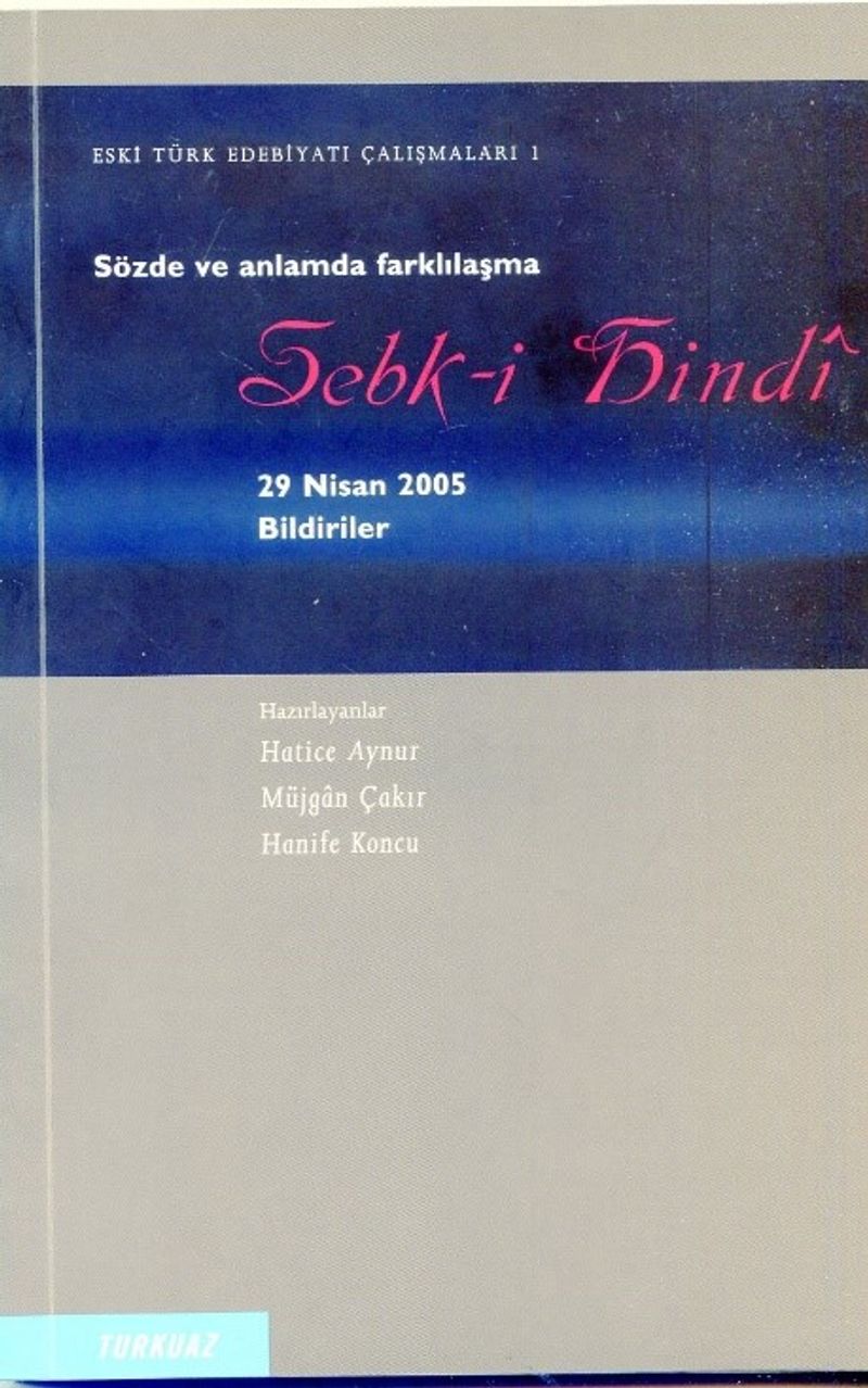 Sebk i Hindi Sözde ve Anlamda Farklılaşma