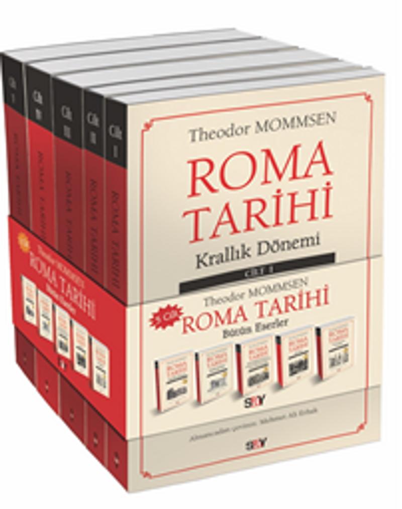 Roma Tarihi Bütün Eserler 5 Cilt Set