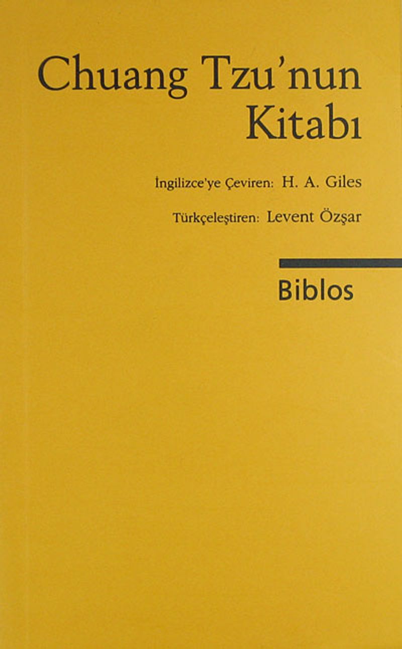 Chuang Tzu nun Kitabı