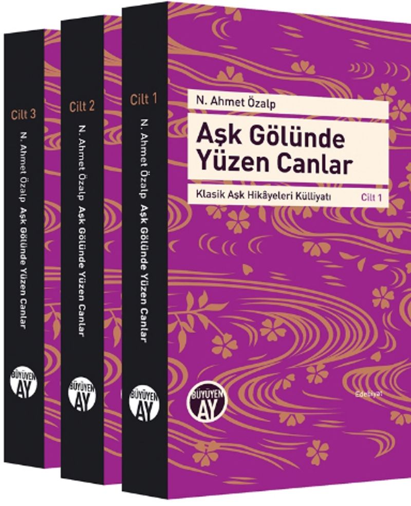 Aşk Gölünde Yüzen Canlar 3 Cilt Takım