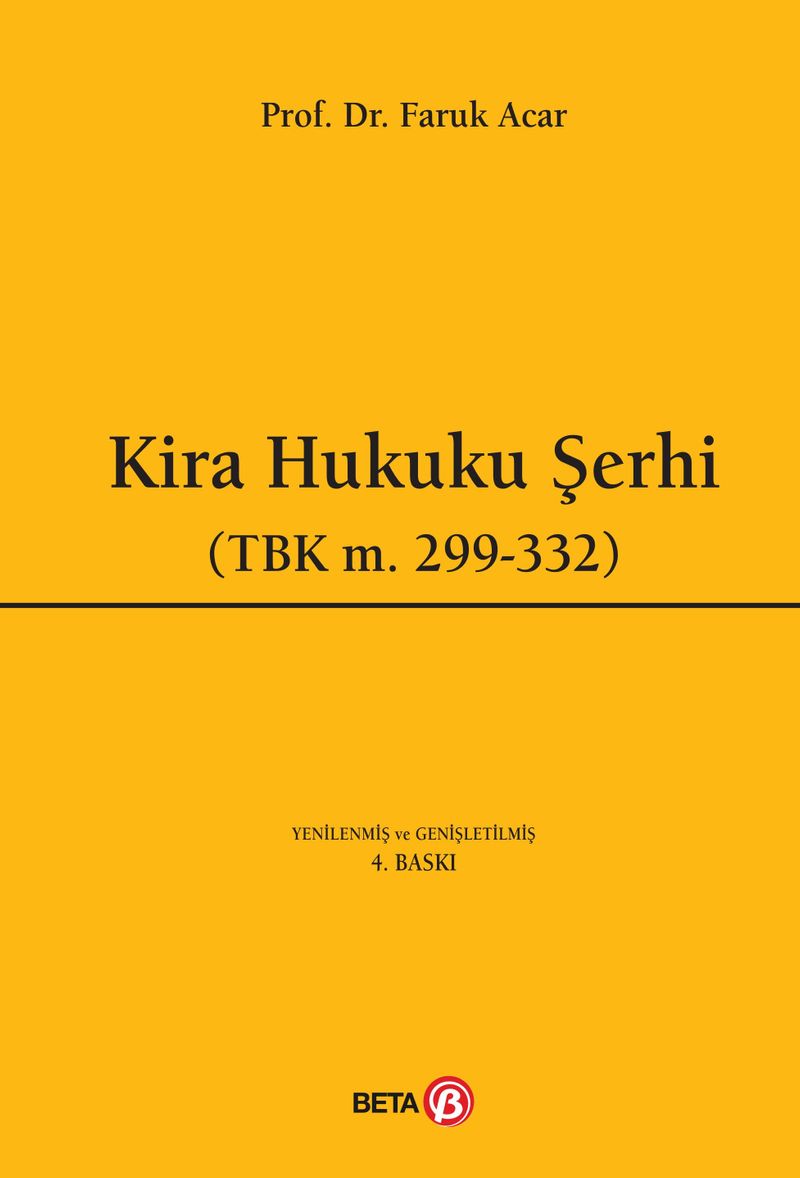 Kira Hukuku Şerhi