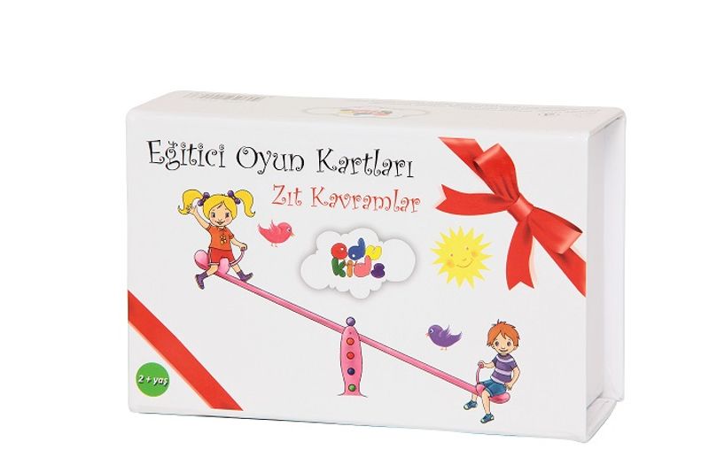 Eğitici Oyun Kartları Zıt Kavramlar