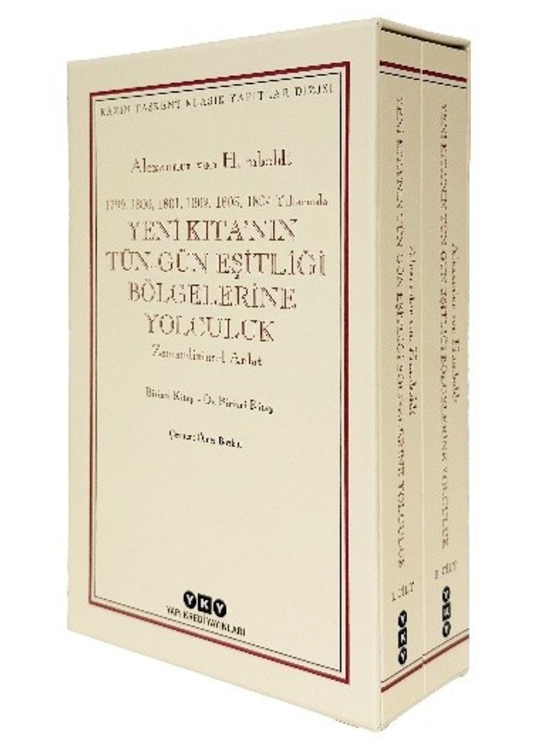 Yeni Kıta nın Tün Gün Eşitliği Bölgelerine Yolculuk 1799 1800 1801 1802 1803 1804 Yıllarında Zamandizinsel Anlatı