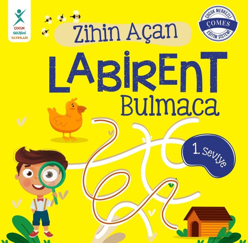 Zihin Açan Labirent Bulmaca 3 Seviye