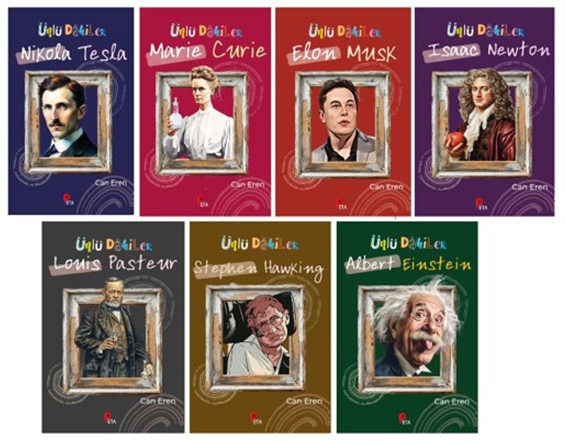 Ünlü Dahiler Seti 7 Kitap