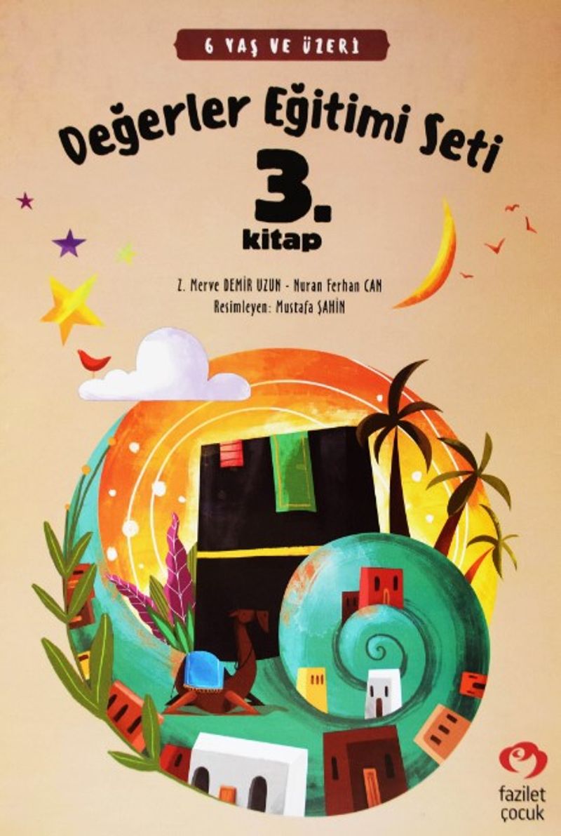5 Yaş ve Üzeri Değerler Eğitimi Seti 8 Kitap