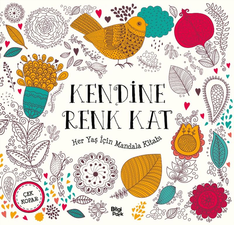 Kendine Renk Kat Her Yaş İçin Mandala