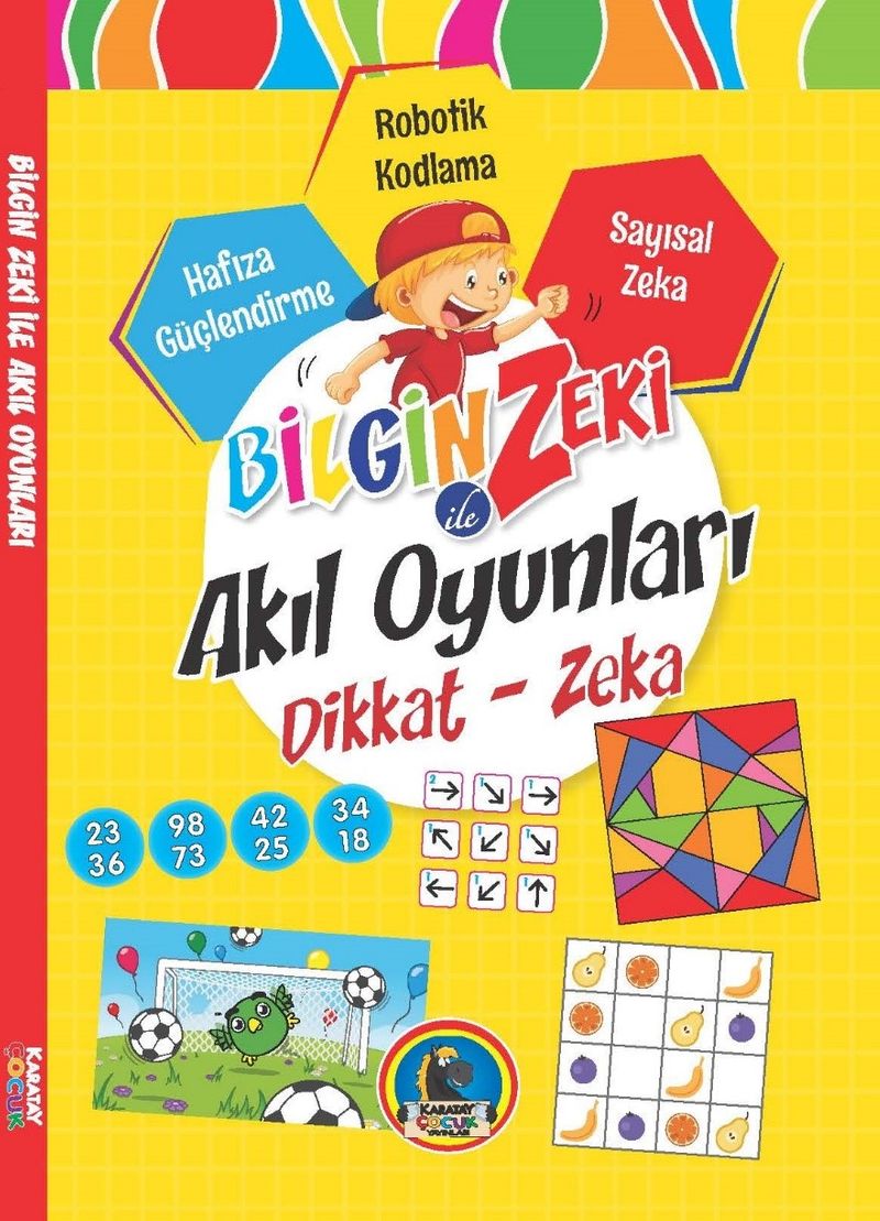 Bilgin Zeki ile Akıl Oyunları Dikkat Zeka Pembe Seri