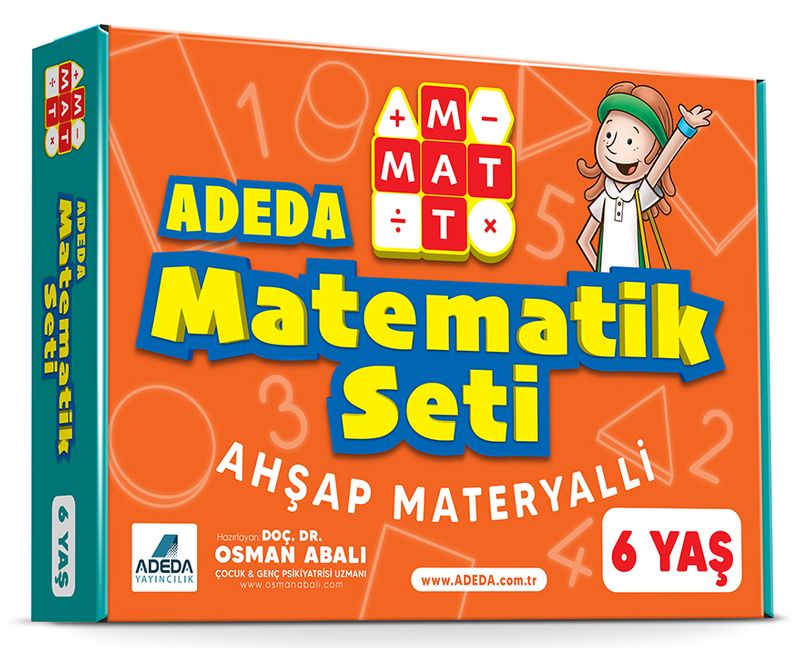 Mat Mat Materyalli Matematik Seti 8 Yaş