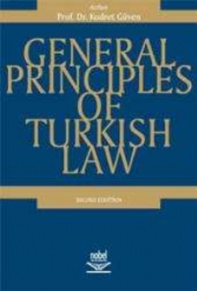 General Principles Of Turkish Law Kudret Güven