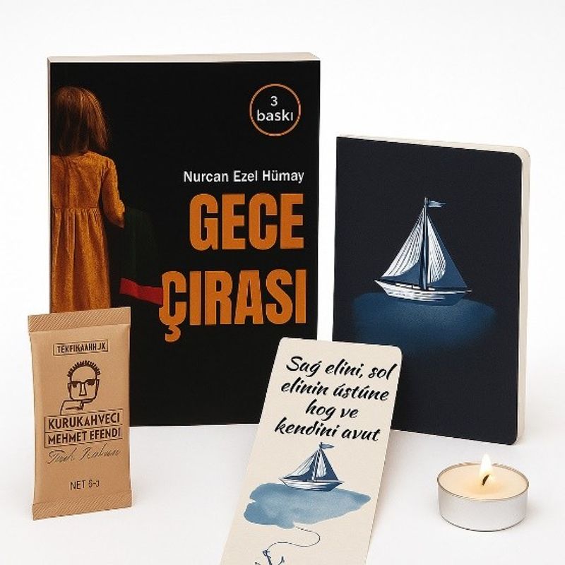 Gece Çırası Hediyeli Özel Set