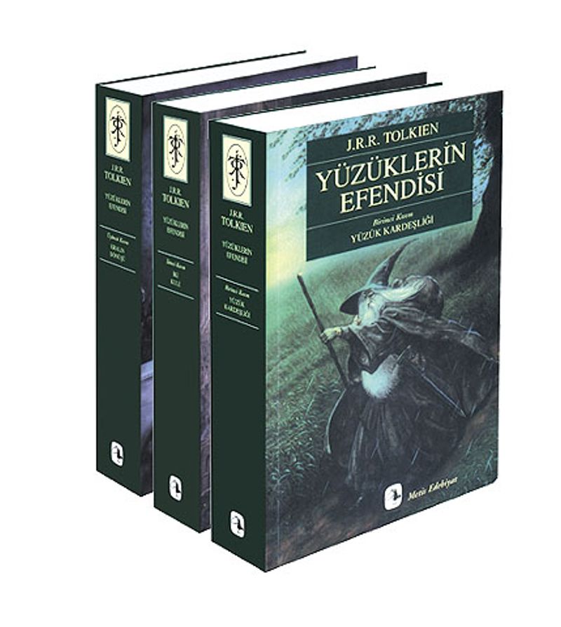Yüzüklerin Efendisi Seti 3 Kitap Takım Hediyeli