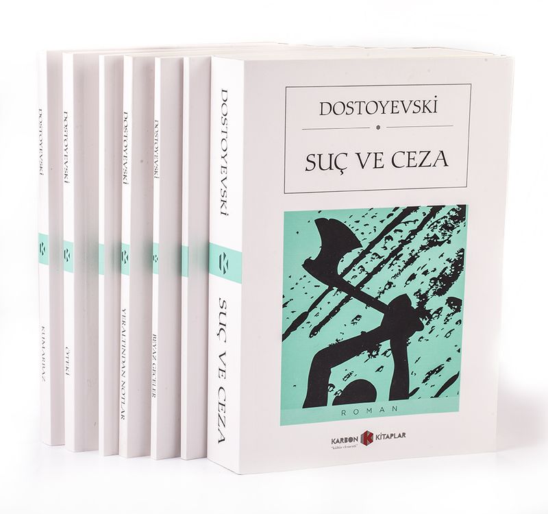 Fyodor Mihailoviç Dostoyevski 5 li Set