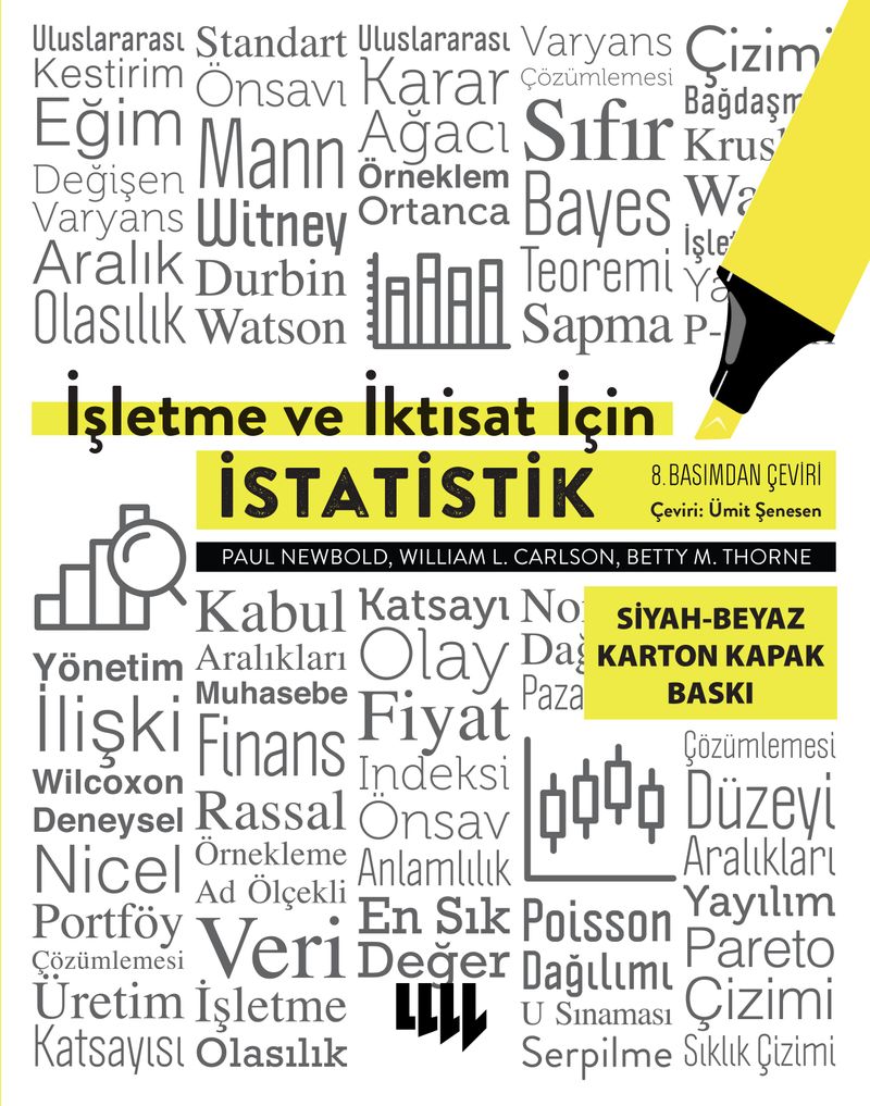 İşletme ve İktisat için İstatistik Siyah Beyaz