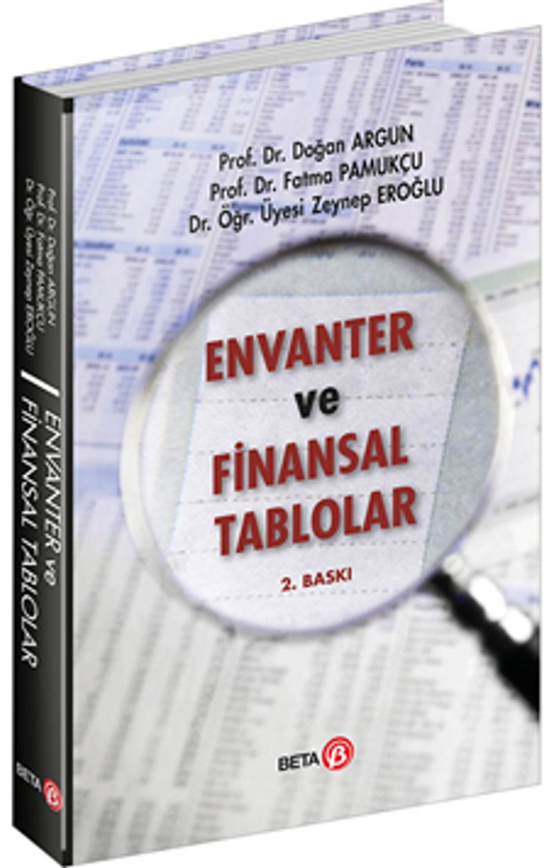 Envanter ve Finansal Tablolalar