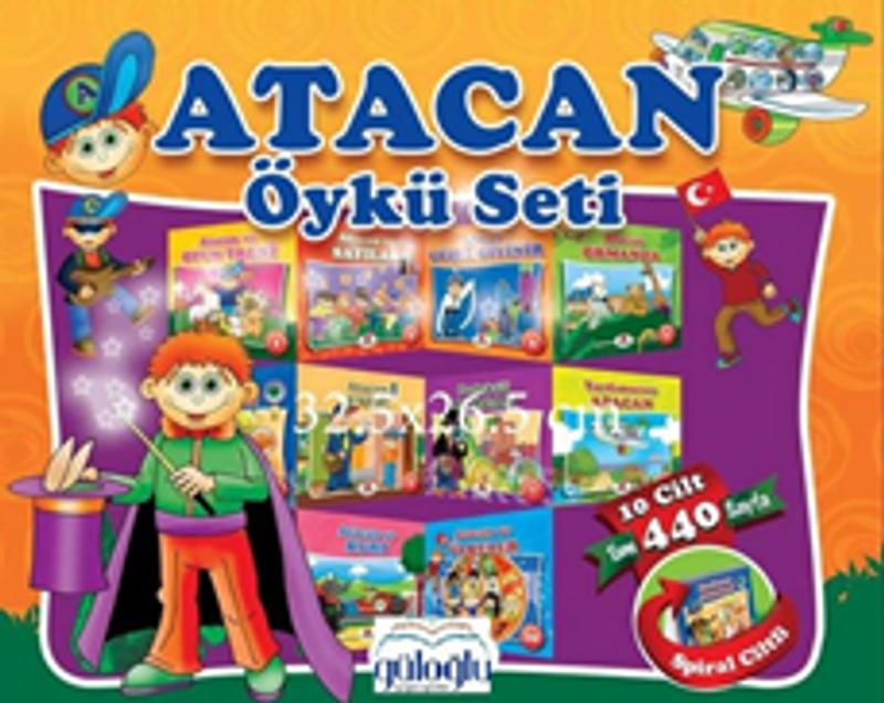Atacan Öykü Seti 10 Kitap Spiral