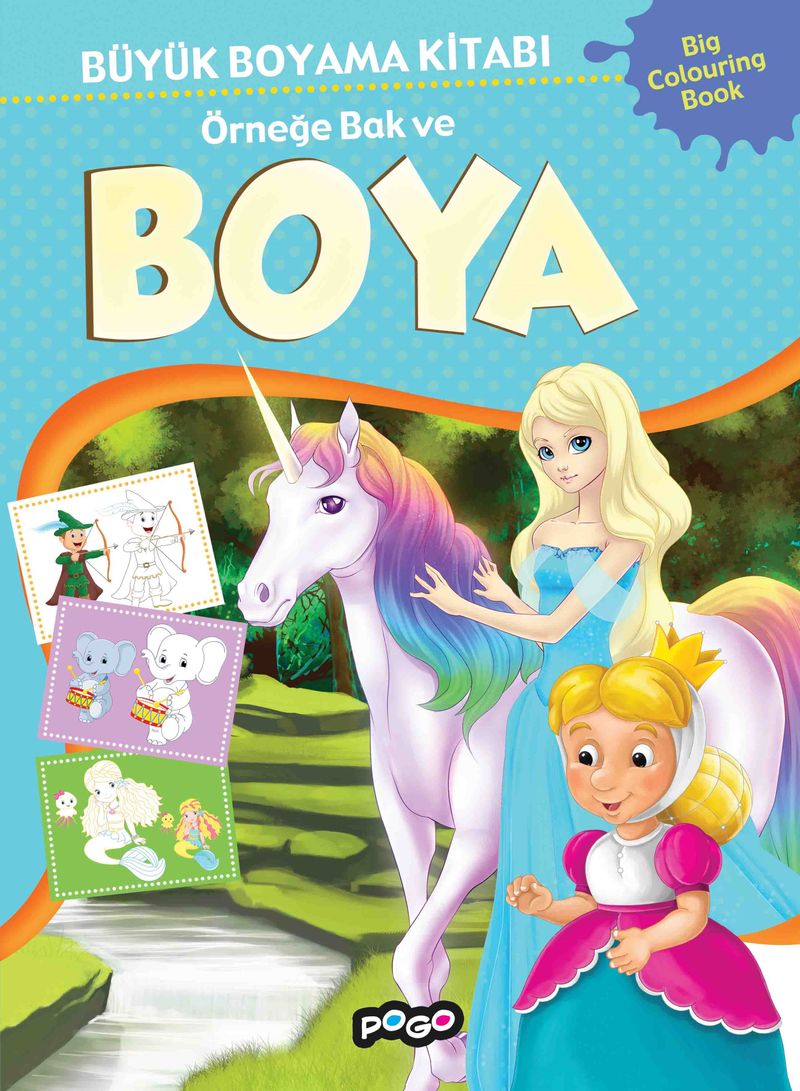 İlk Boyama Kitabım Hayvanat Bahçesi