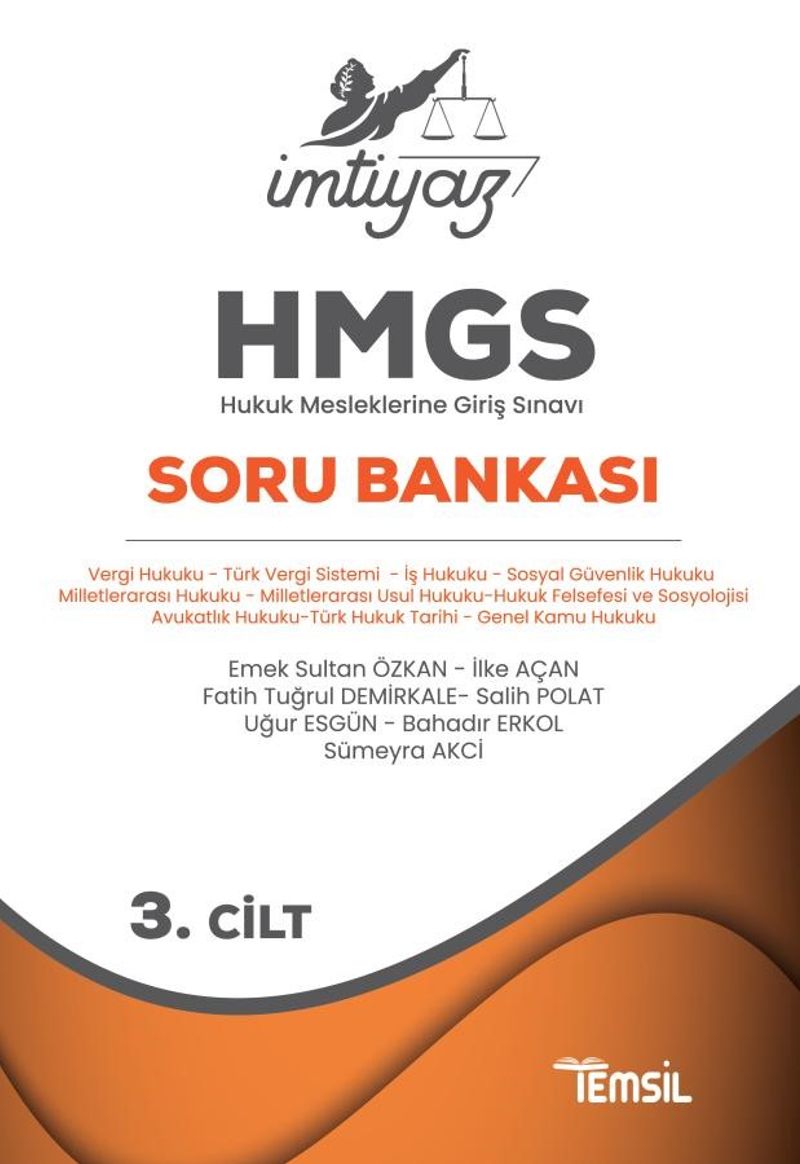 İmtiyaz HMGS Soru Bankası 3 Cilt